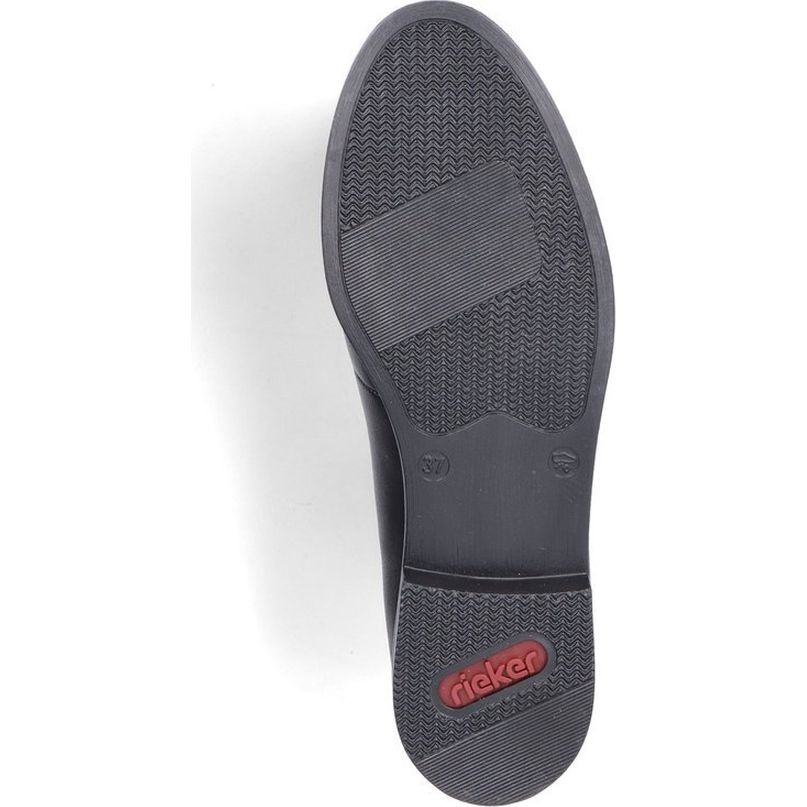 RIEKER Loaferiai moterims, Juoda, Ladies shoes 6