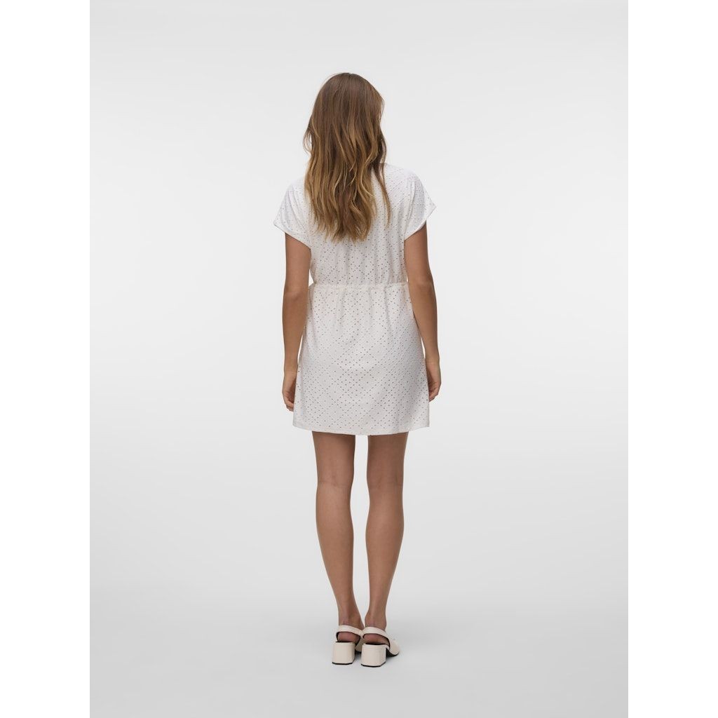 VERO MODA Mini suknelė moterims, Balta, Tassa short dress 3
