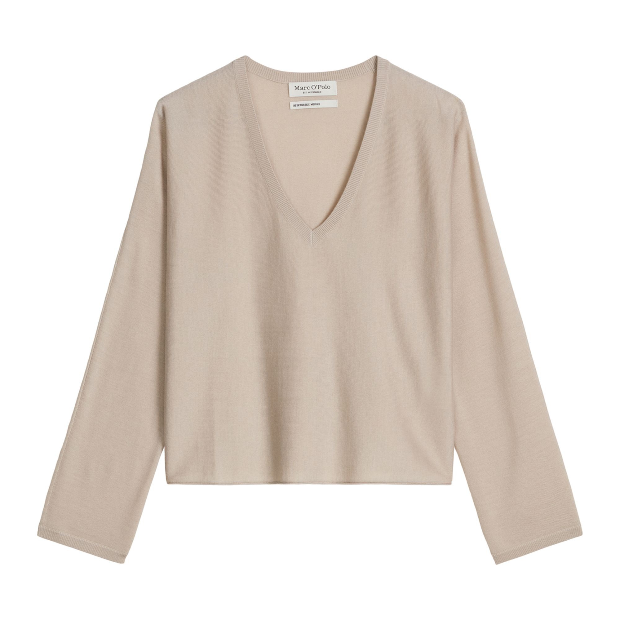 MARC O'POLO Megztinis moterims, Smėlio, 5000013135 Sweater