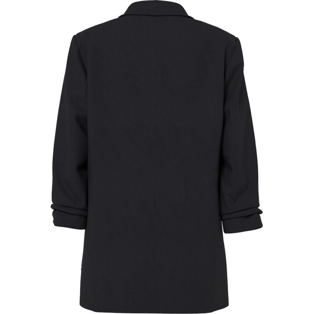 PIECES Švarkas moterims, Juoda, Bosella 3/4 blazer 6
