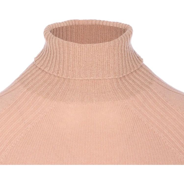 TWINSET Megztinis su kaklu moterims, Rožinė, Knitted sweater 4