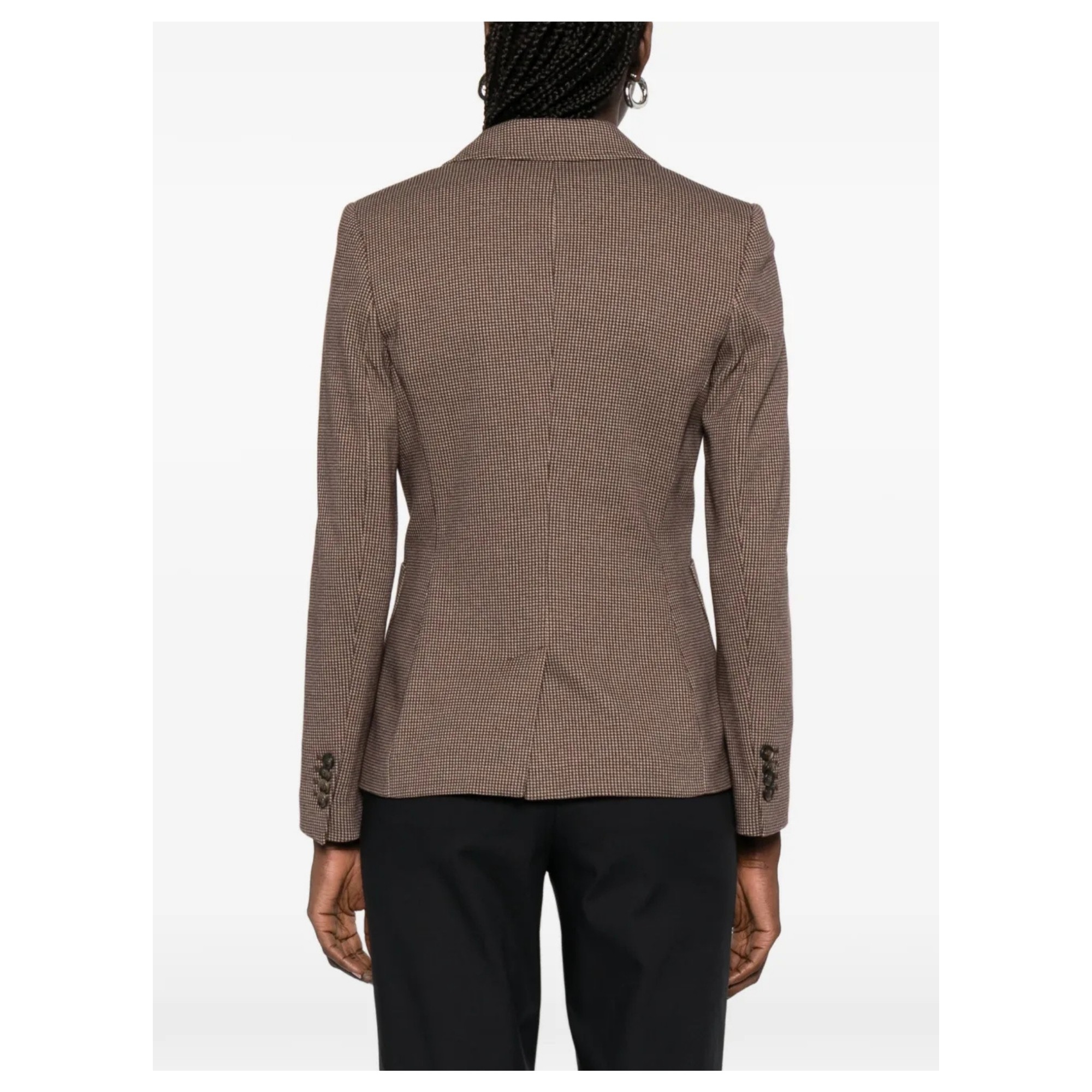 GANT Švarkas moterims, Ruda, slim pique blazer 3