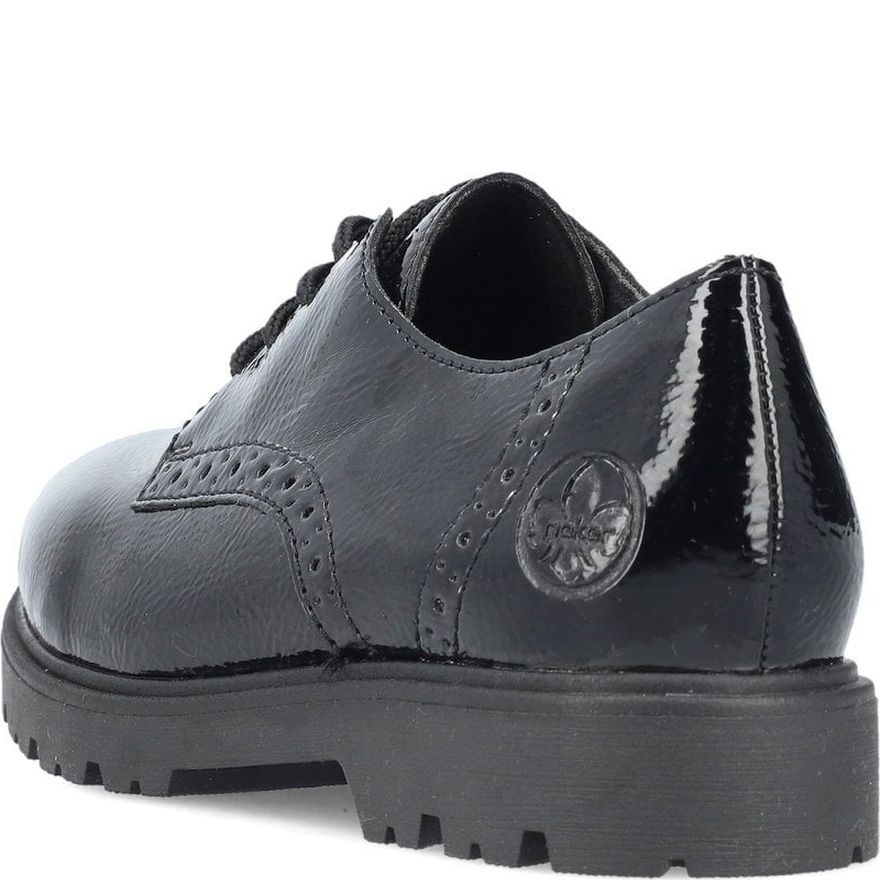 RIEKER Klasikiniai batai moterims, Juoda, Ladies shoes 4