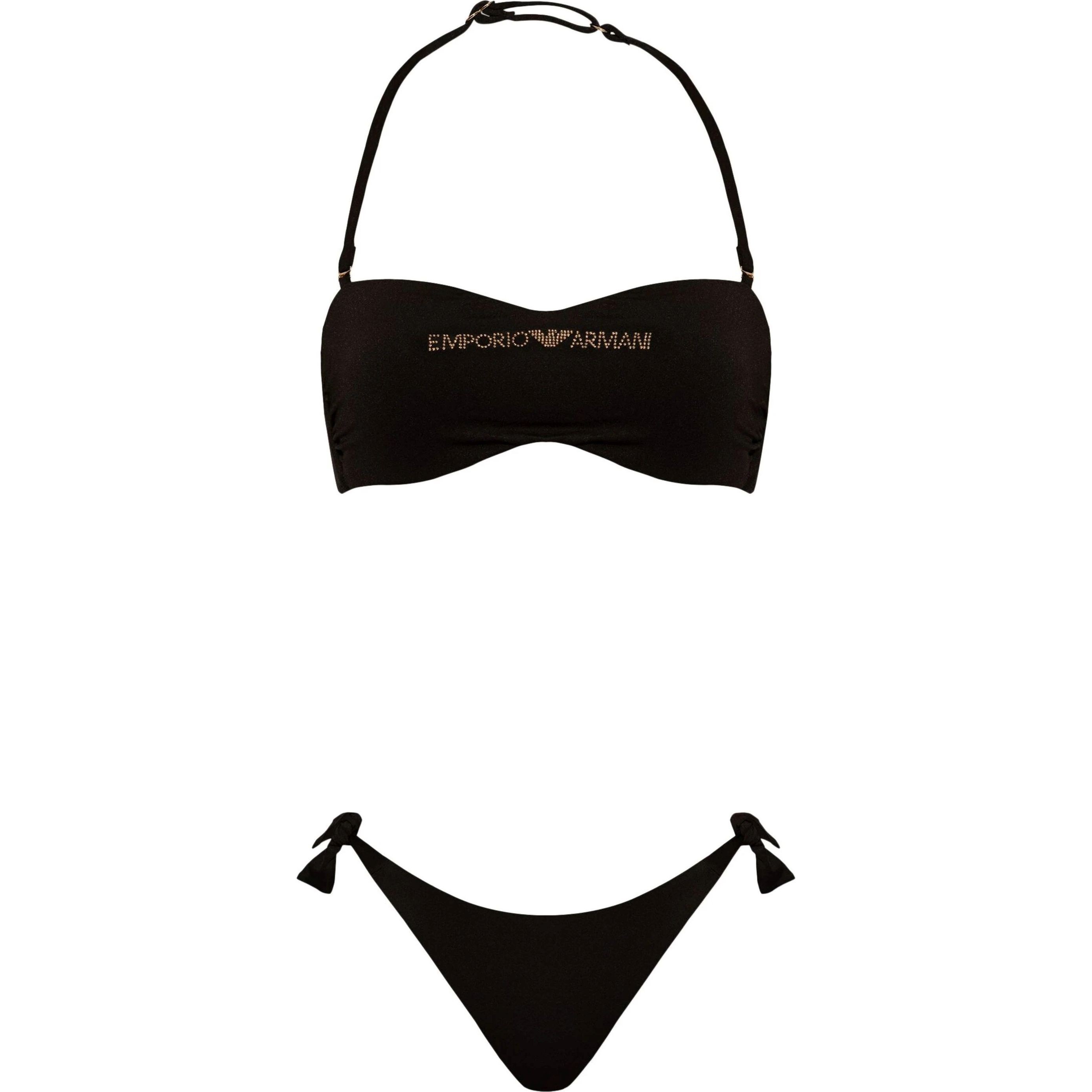 EMPORIO ARMANI Maudymosi kostiumėlis moterims, Juoda, Bikini 1