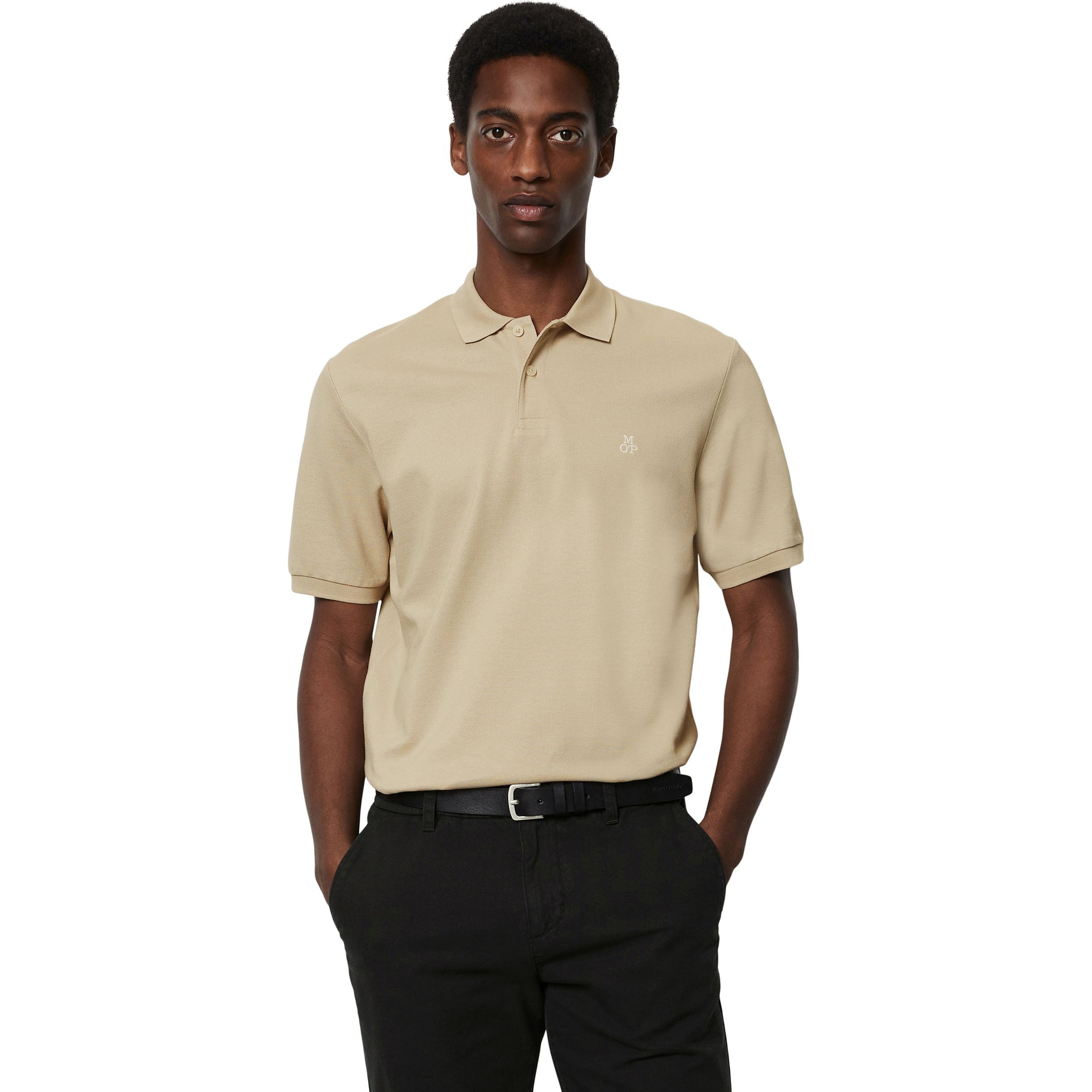MARC O'POLO Polo marškiniai trumpos rank. vyrams, Smėlio 2
