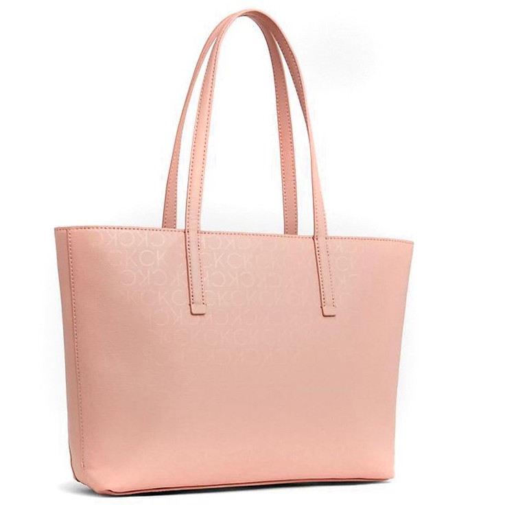 CALVIN KLEIN Pirkinių krepšys moterims, Rožinė, Must shopper tote bag 2