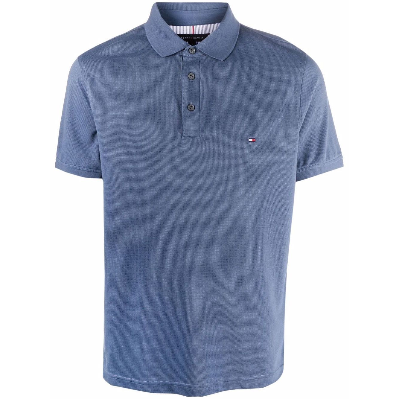 TOMMY HILFIGER Polo marškiniai ilgos rank. vyrams, Mėlyna, 1985 slim polo 1