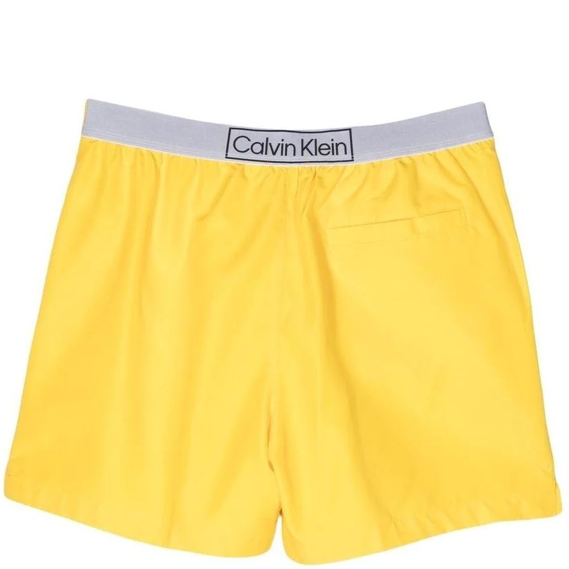 CALVIN KLEIN UW Apatinė kostiumėlio dalis vyrams, Geltona, Medium drawstring 2