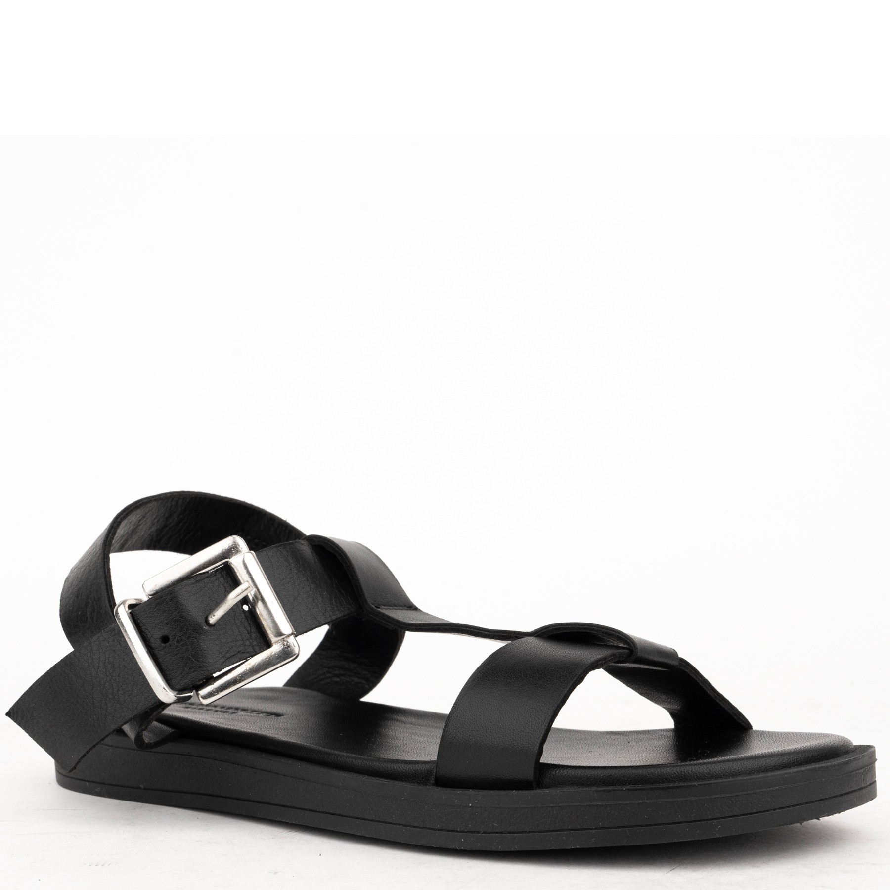 SERGIO MORETTI Basutės moterims, Juoda, Sandals 1
