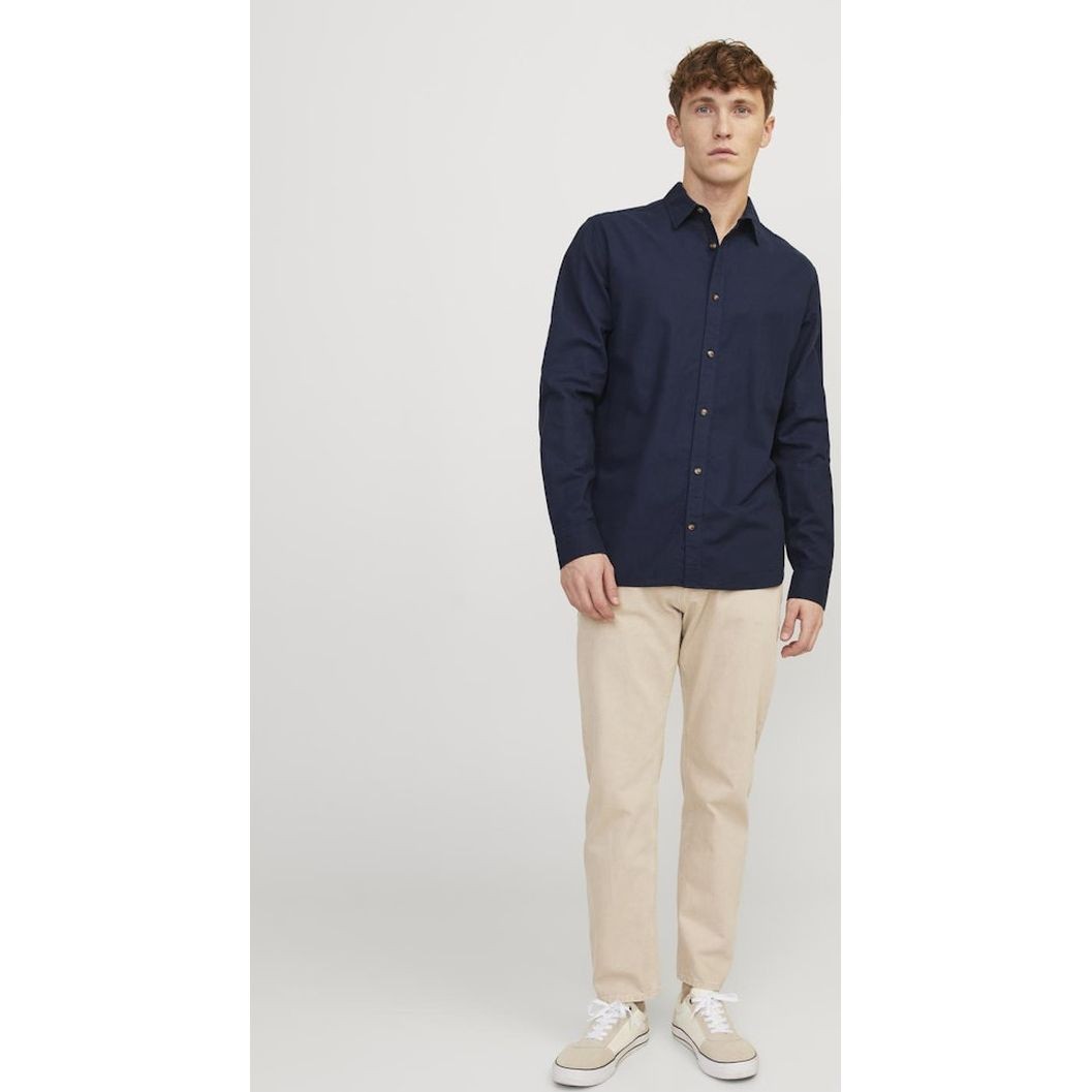 JACK & JONES Marškiniai vyrams, Mėlyna, Jjesummer shirts 5