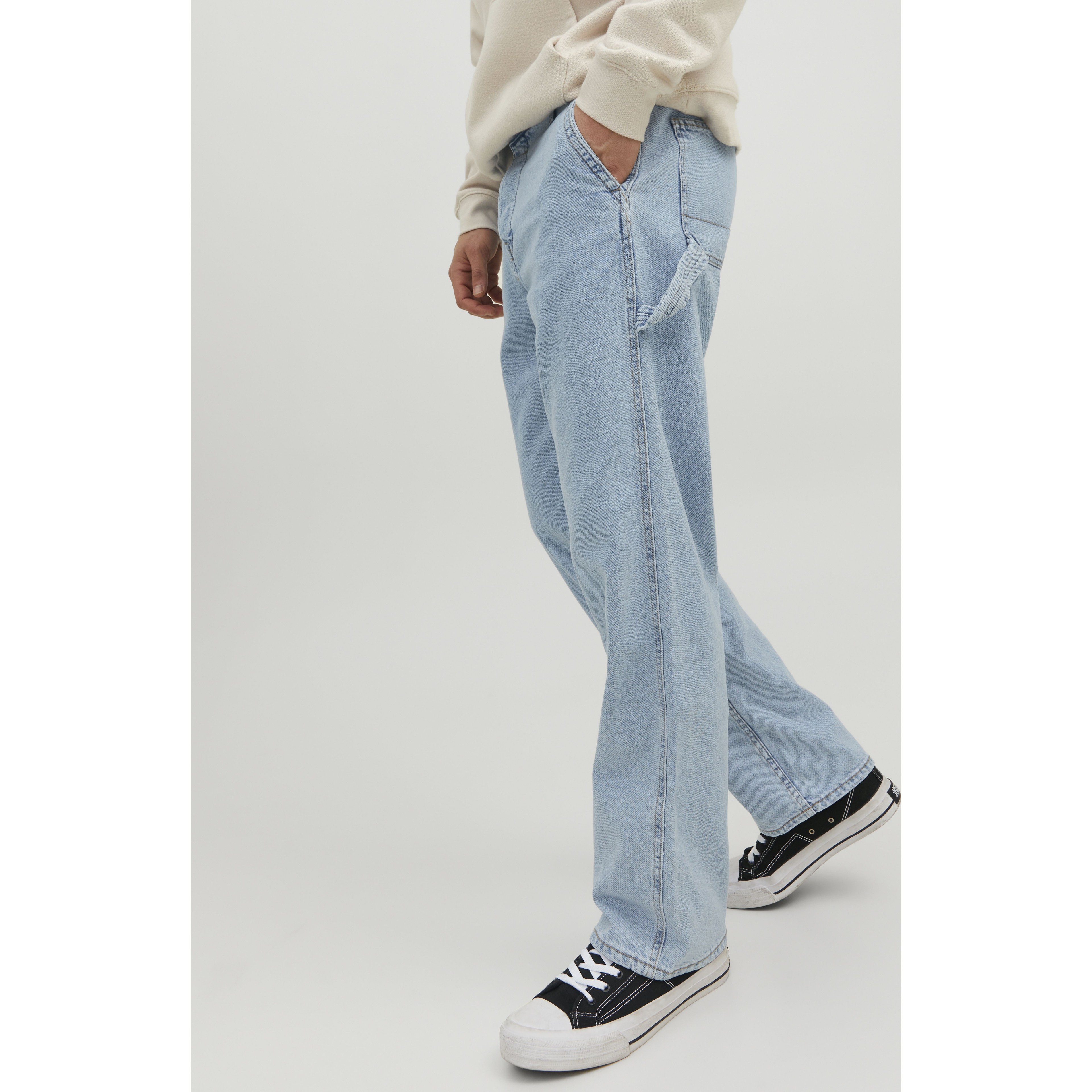 JACK & JONES Comfort džinsai vyrams, Mėlyna, Jjieddie comfort 8