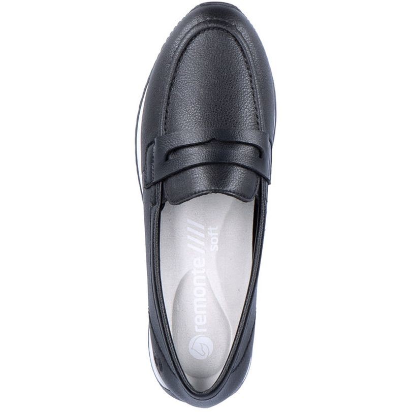 REMONTE Laisvalaikio bateliai moterims, Juoda, LEISURE 6