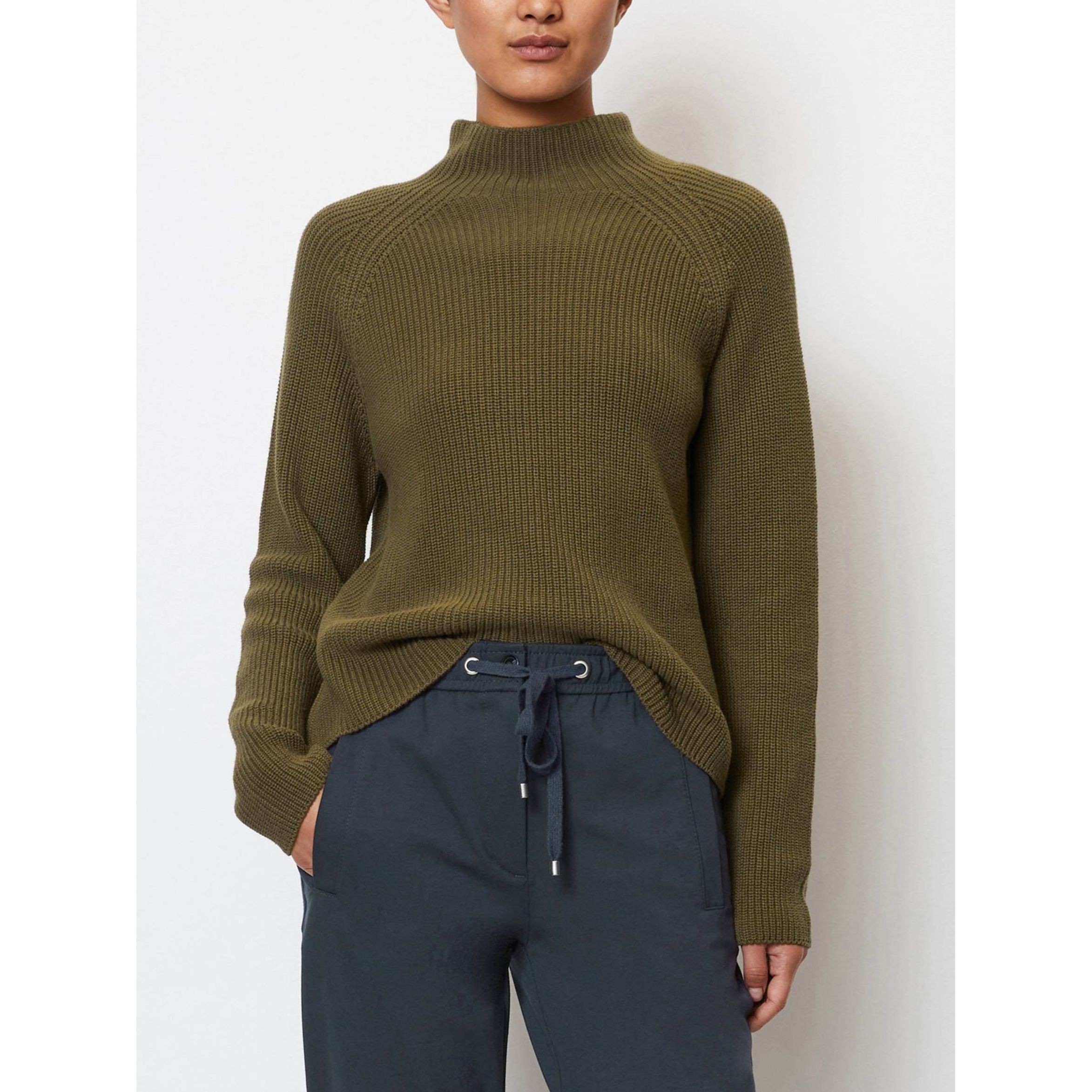 MARC O'POLO Megztinis moterims, Žalia 2