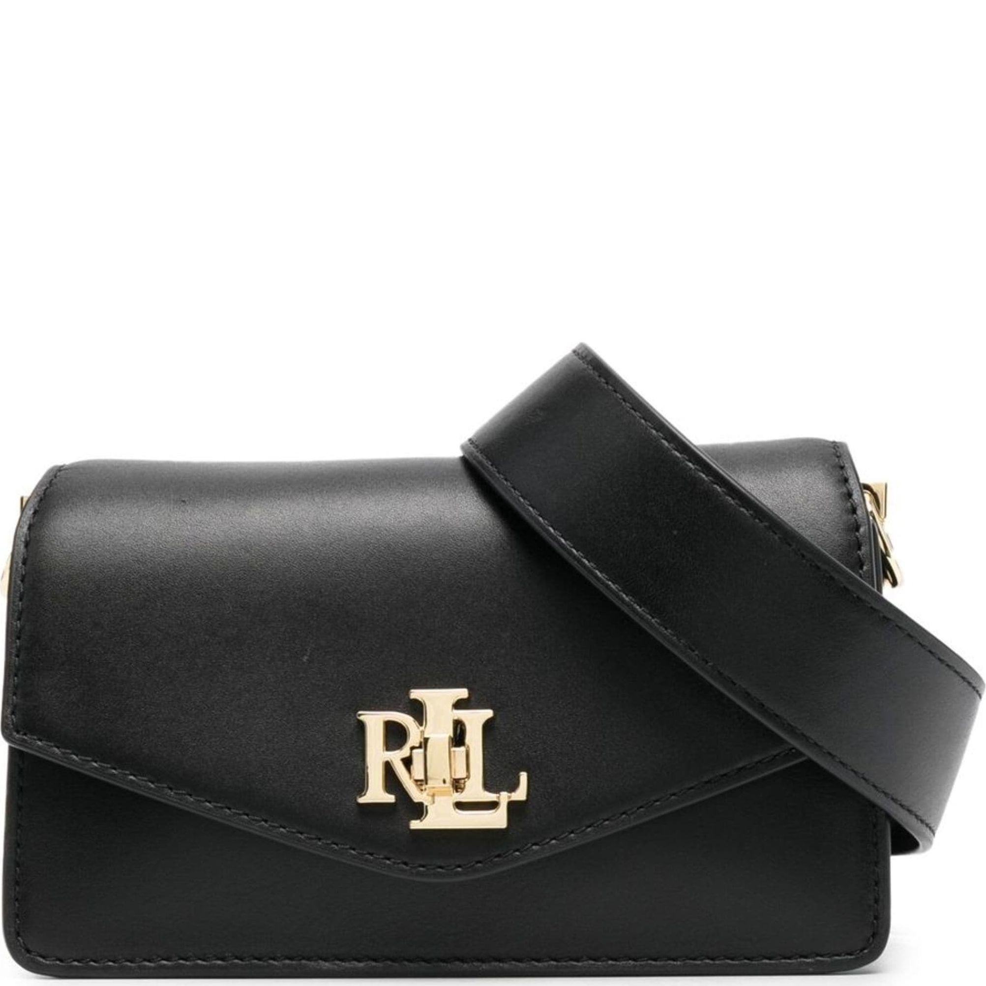 LAUREN RALPH LAUREN Rankinė per petį moterims, Juoda, Tayler 19  small crossbody 1
