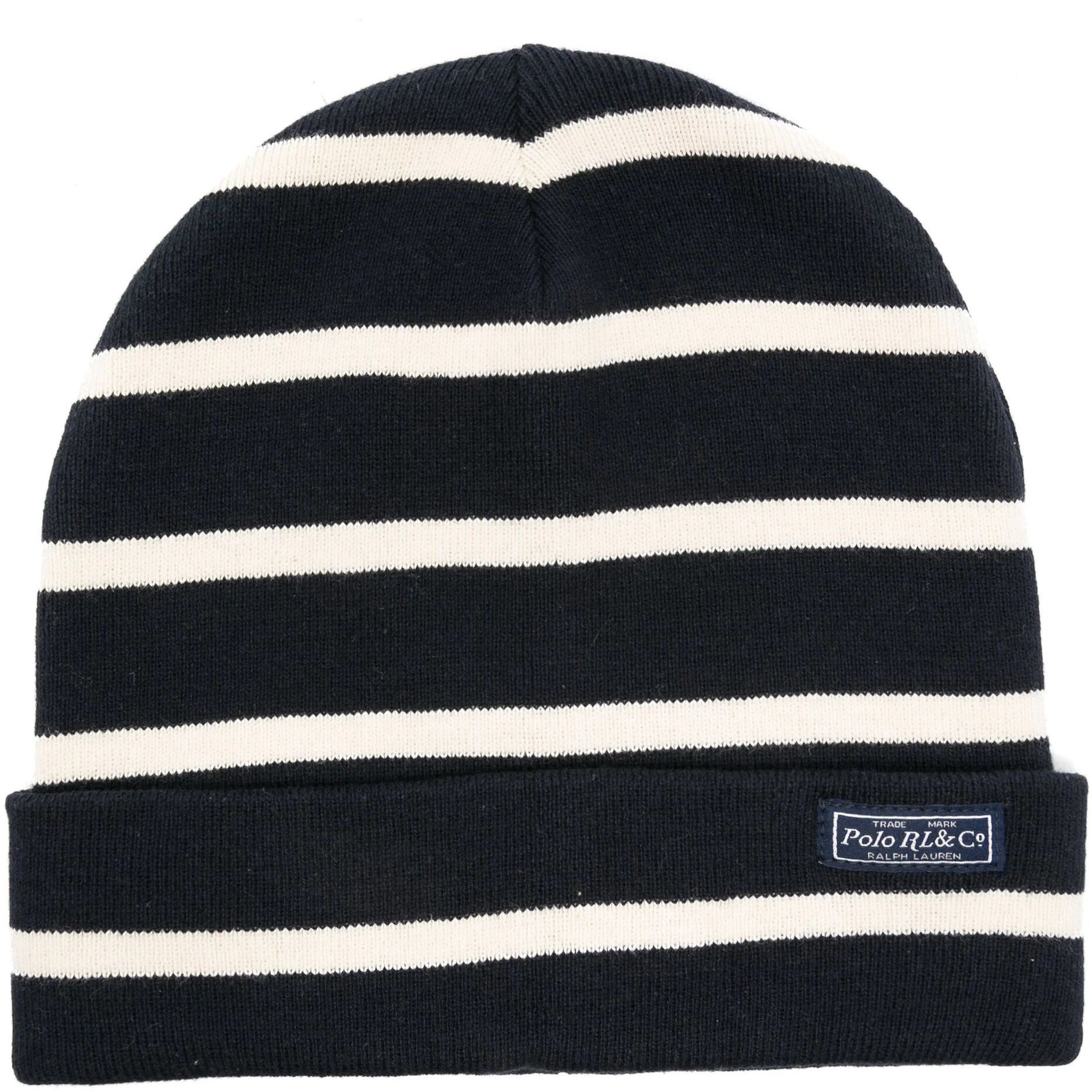 POLO RALPH LAUREN Skrybėlė moterims, Mėlyna, Cold weather beanie 1