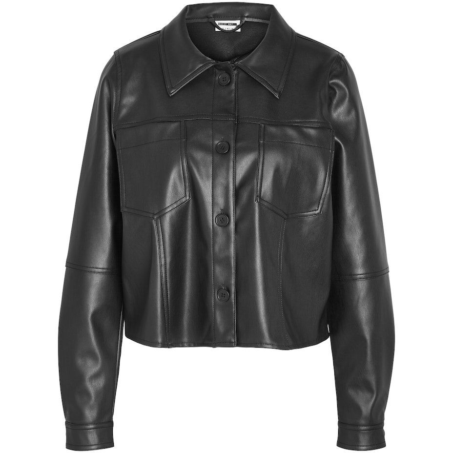 NOISY MAY Marškiniai moterims, Juoda, NMMARIN L/S SHIRT 1