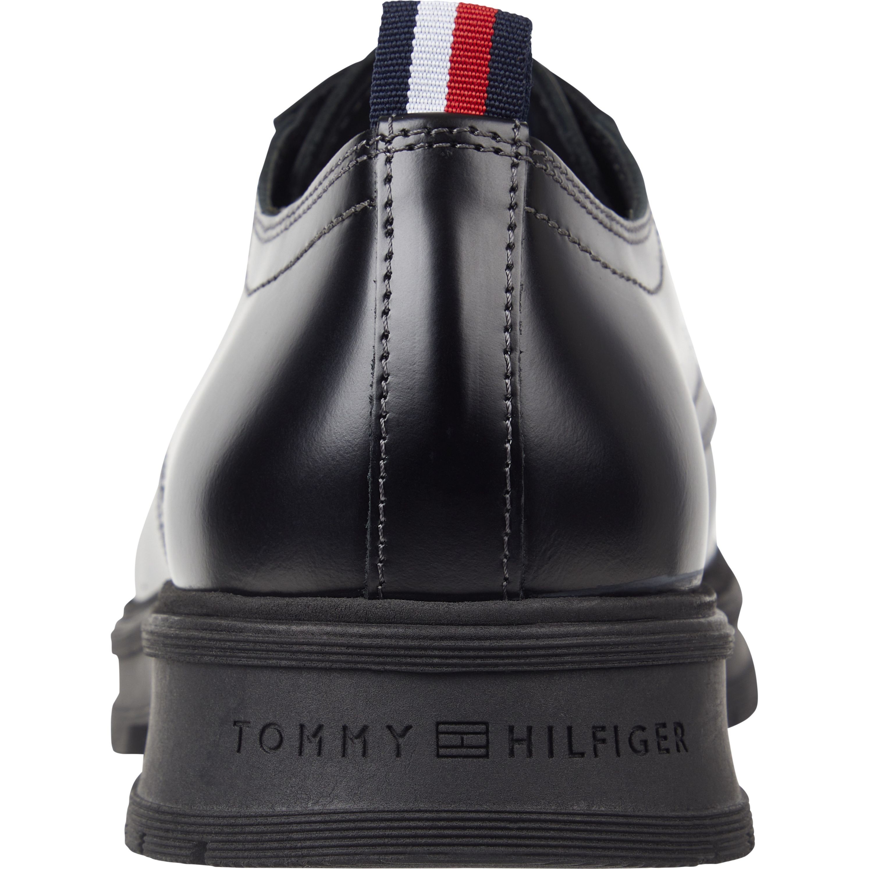 TOMMY HILFIGER Klasikiniai batai vyrams, Juoda, Abrasivato shoe 2
