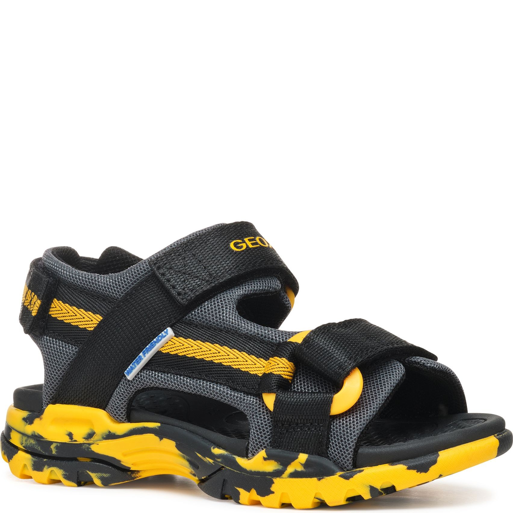 GEOX Basutės berniukams, Juoda, Borealis sandals 1