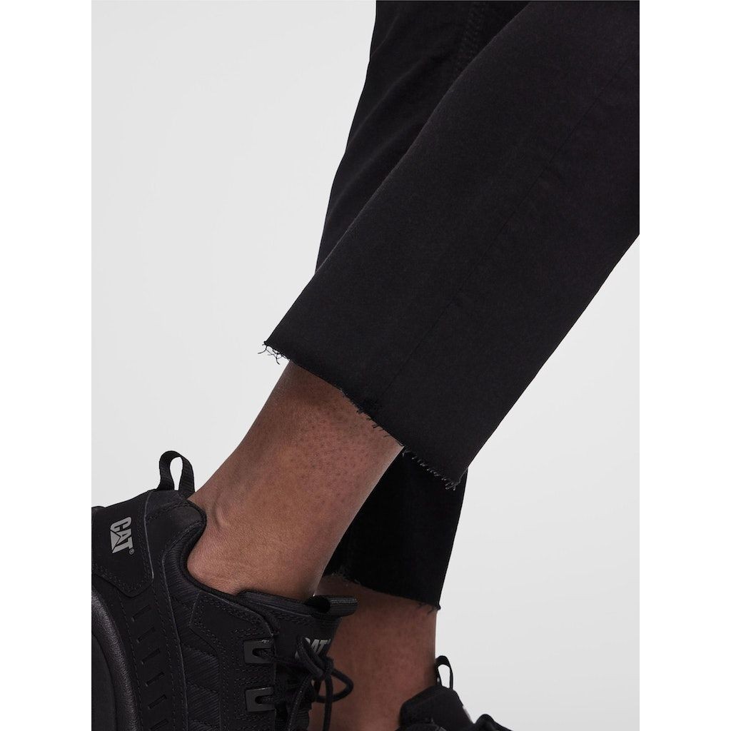 PIECES Tiesūs džinsai moterims, Juoda, PCDELLY STRAIGHT HW 1