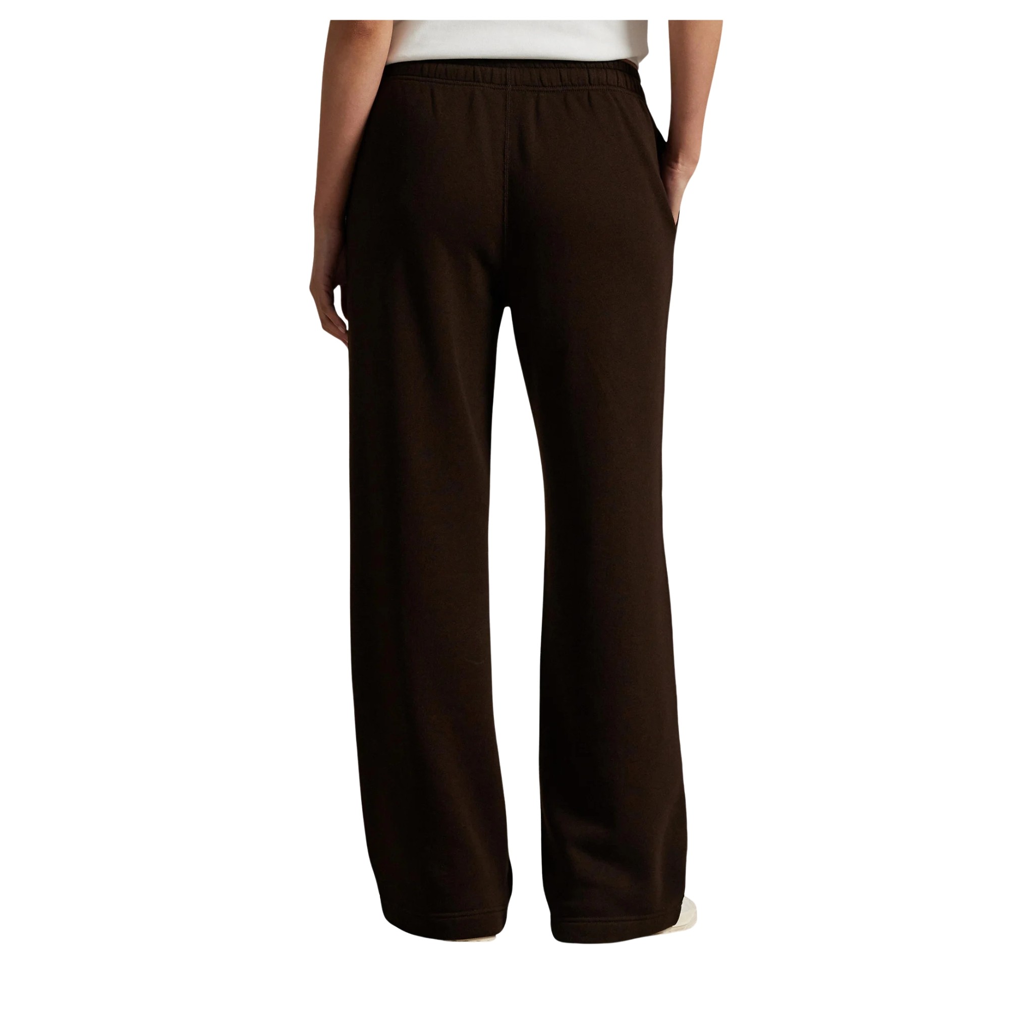 POLO RALPH LAUREN Laisvalaikio kelnės moterims, Ruda, Knit open bottom sweatpant 3