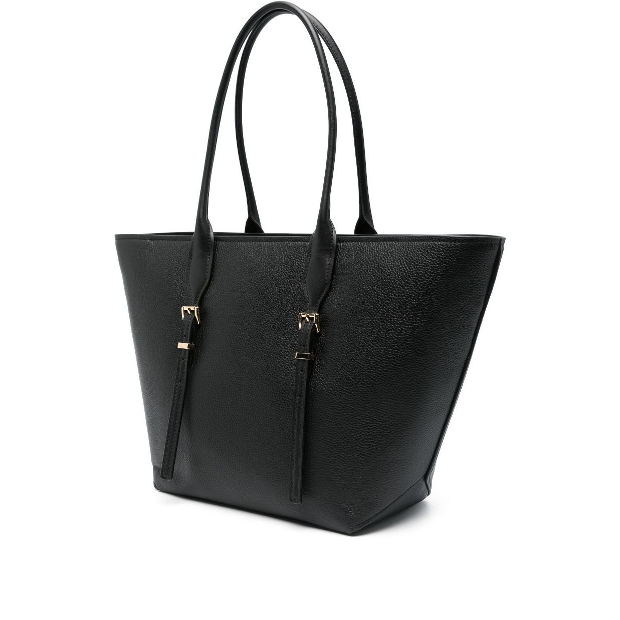 MICHAEL KORS Pirkinių krepšys moterims, Juoda, Lg buckle tote 2