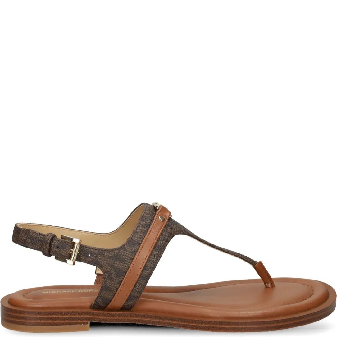 MICHAEL KORS Basutės moterims, Ruda, Mandy thong sandal 1