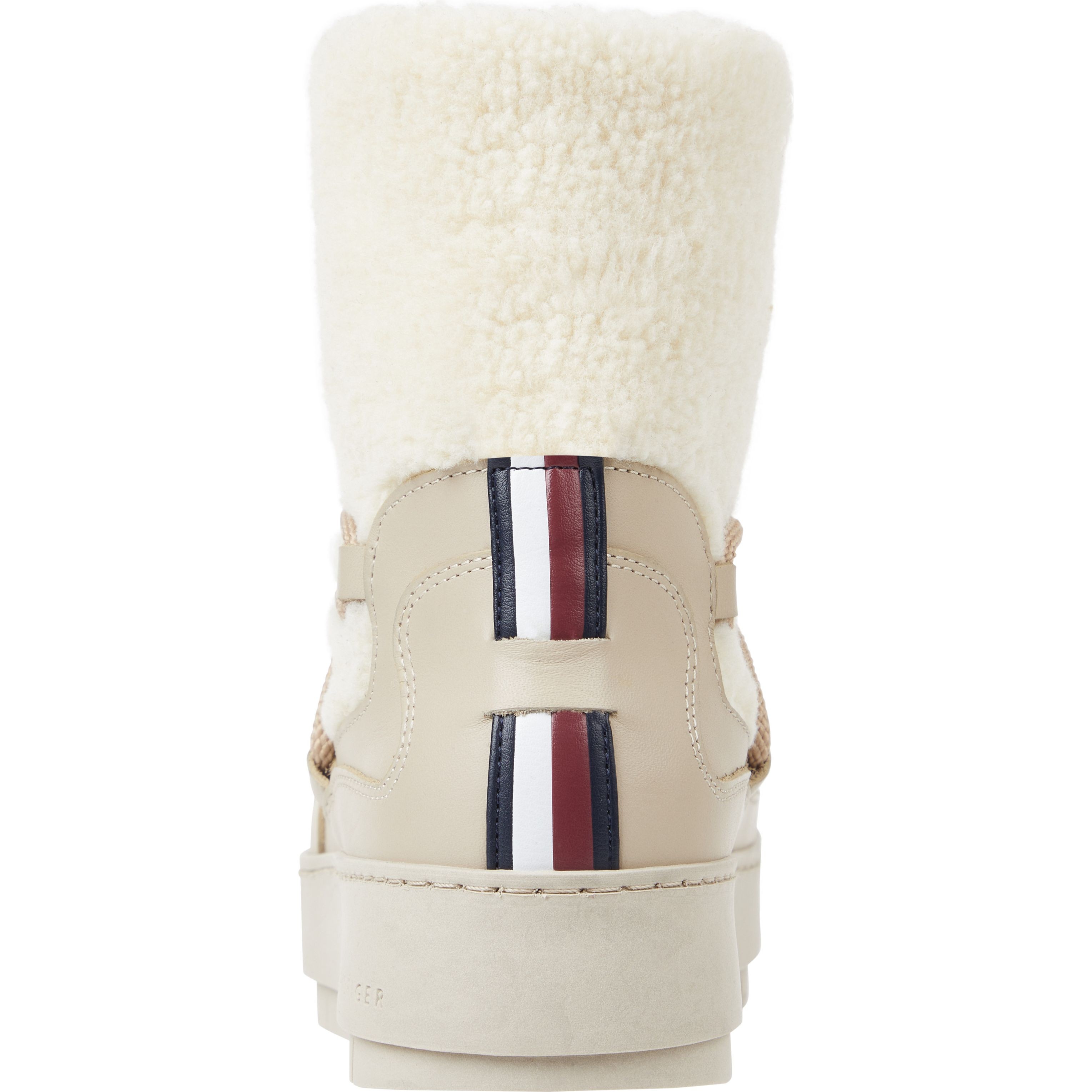 TOMMY HILFIGER Aulinukai moterims, Smėlio, Teddy snowboot 6