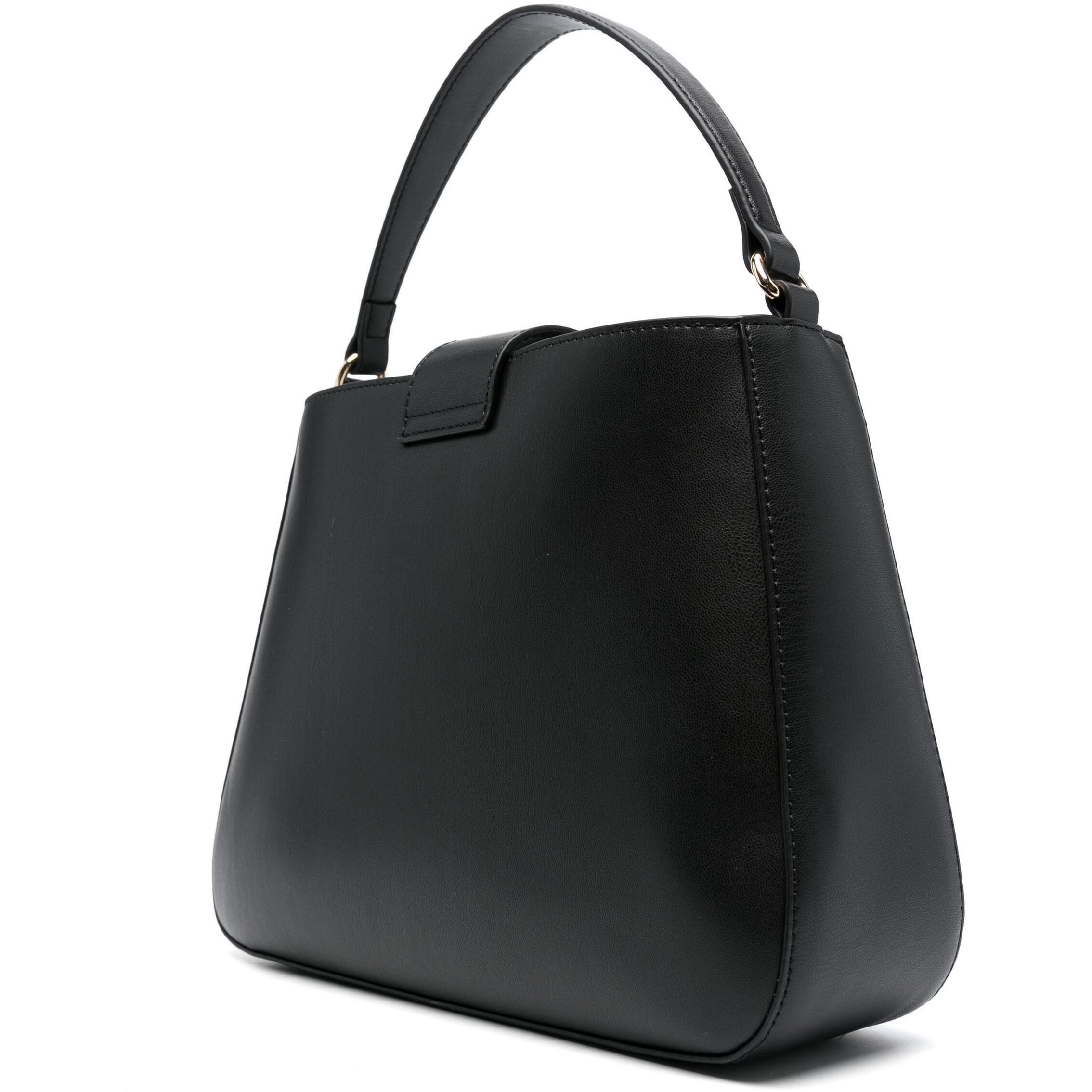 TOMMY HILFIGER Rankinė per petį moterims, Juoda, Luxe satchel 2