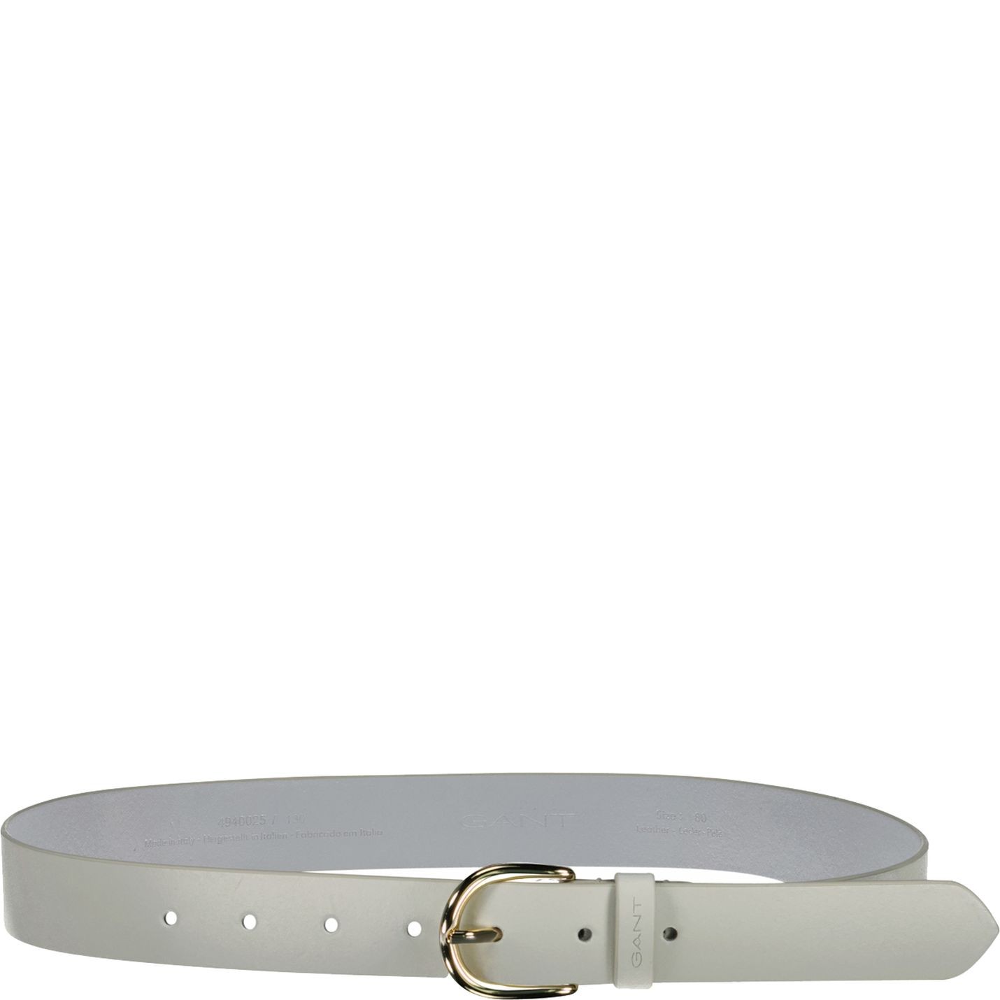 GANT Diržas moterims, Smėlio, Leather belt