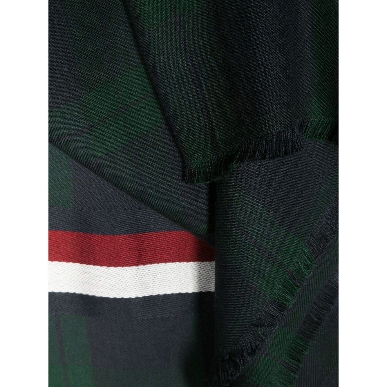 TOMMY HILFIGER Šalikas moterims, Juoda, EAST COAST PREP BLANKET 3