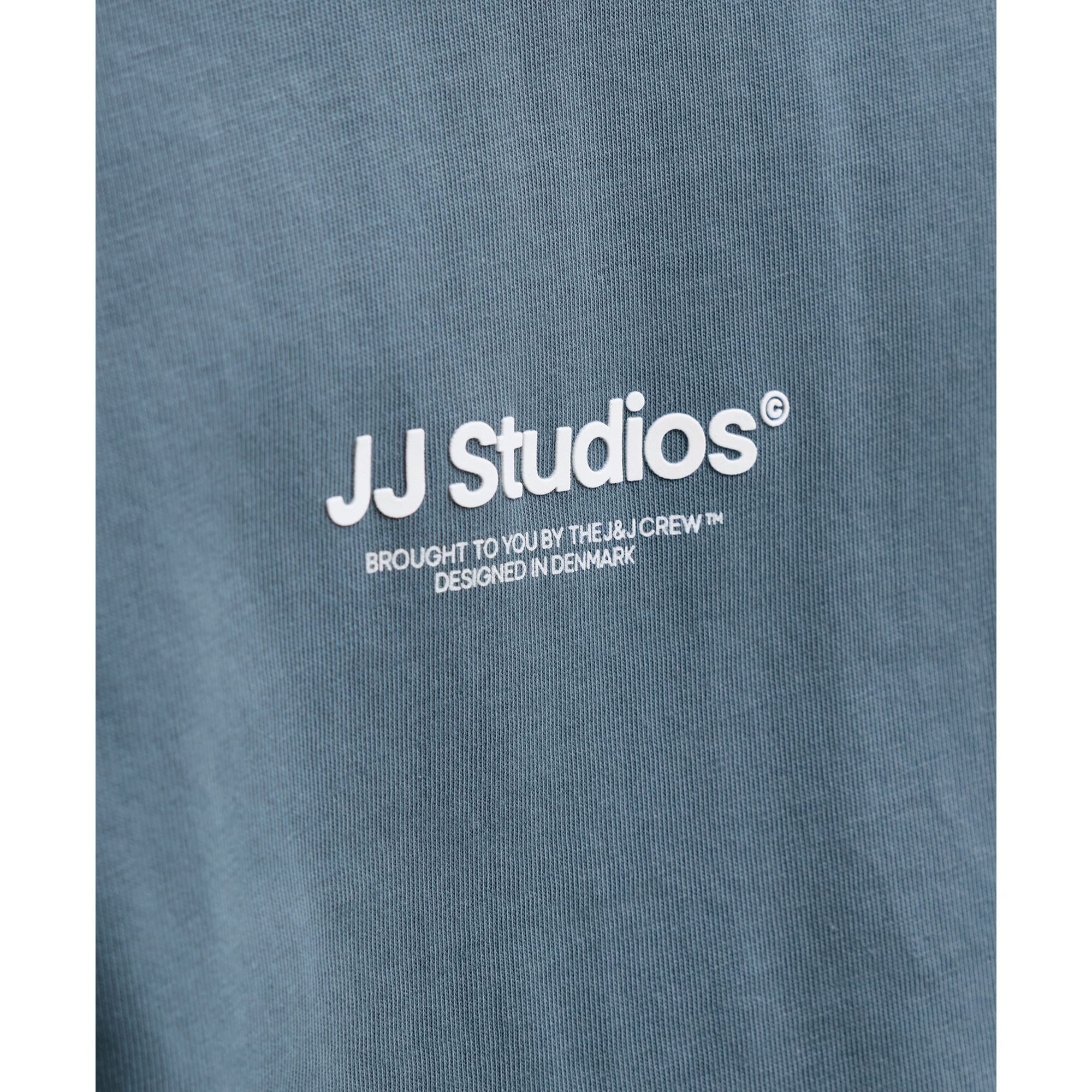 JACK & JONES Marškinėliai vyrams, Mėlyna, Soho crew neck 4