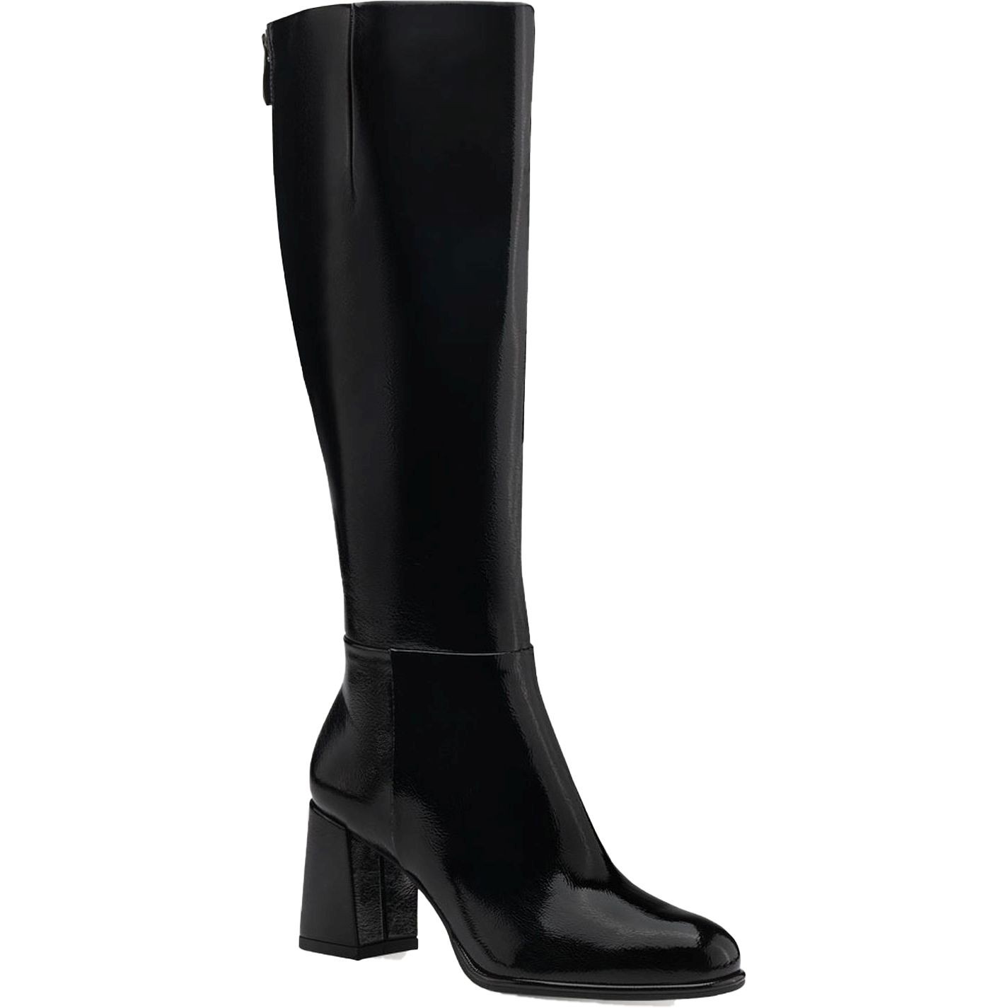 TAMARIS Auliniai moterims, Juoda, Long heeled boot 1