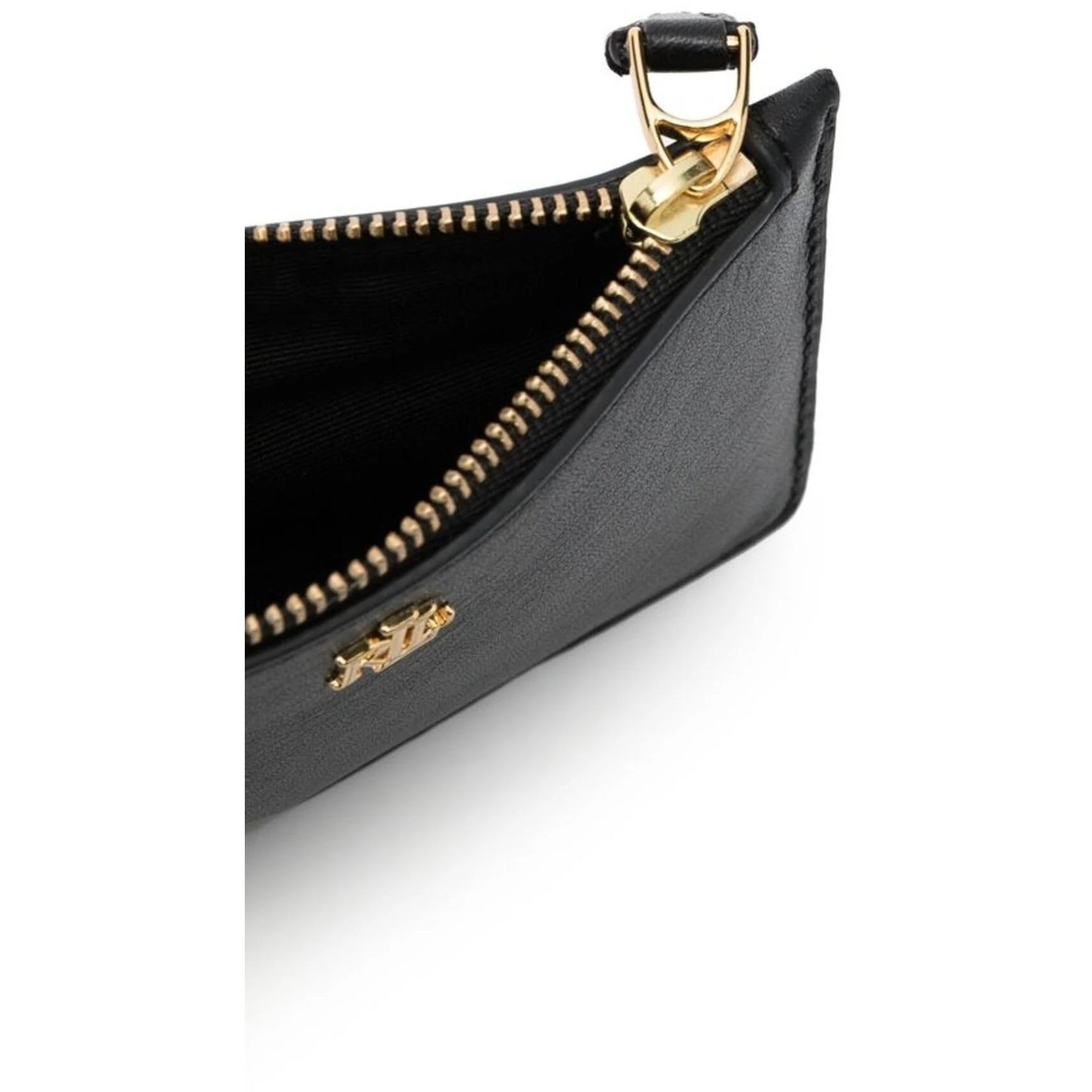 LAUREN RALPH LAUREN Piniginė moterims, Juoda, Zip card case 3