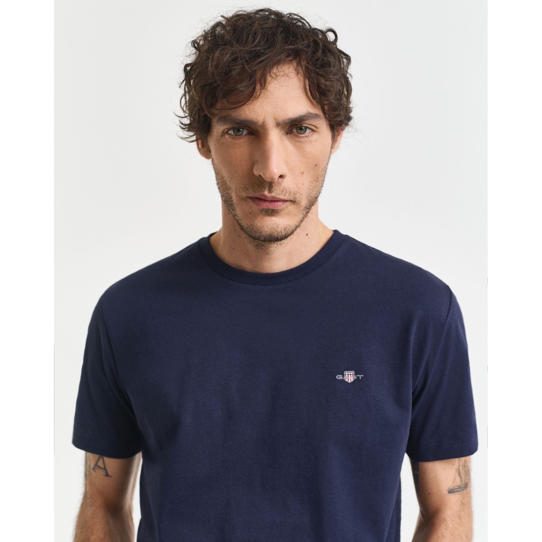 GANT Marškinėliai vyrams, Mėlyna 4
