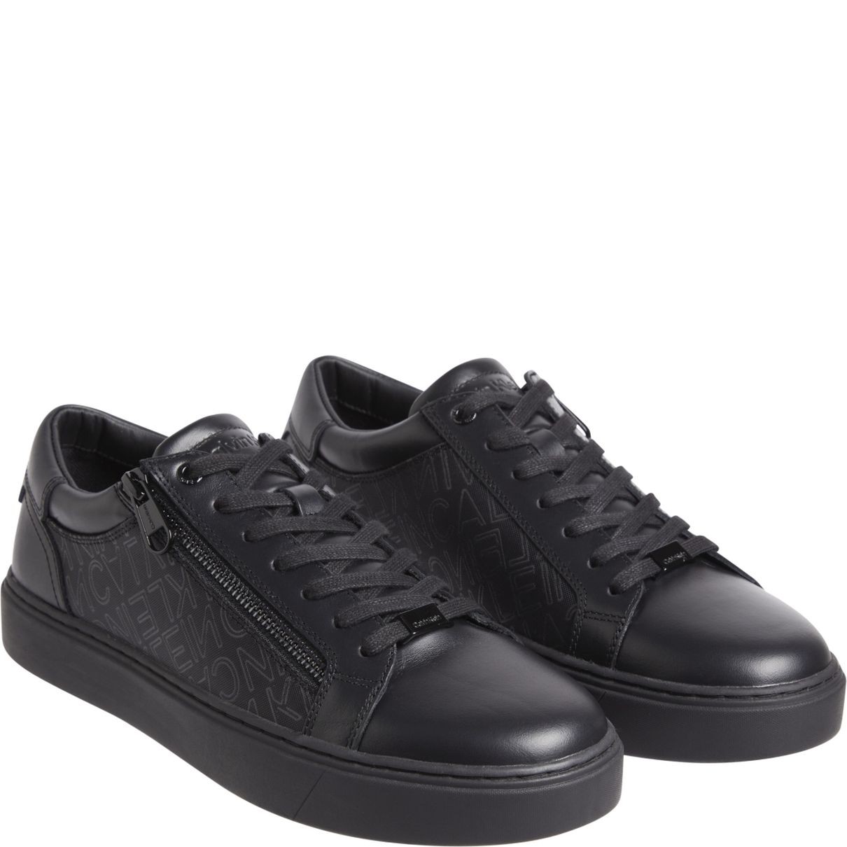 CALVIN KLEIN Sportiniai bateliai vyrams, Juoda, Low top mono sport shoe 1