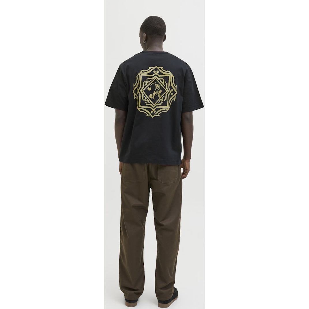 JACK & JONES Marškinėliai vyrams, Juoda, Paros easter sketch tee 4