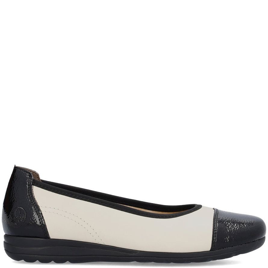 RIEKER Balerinos moterims, Balta, BALLERINAS 3