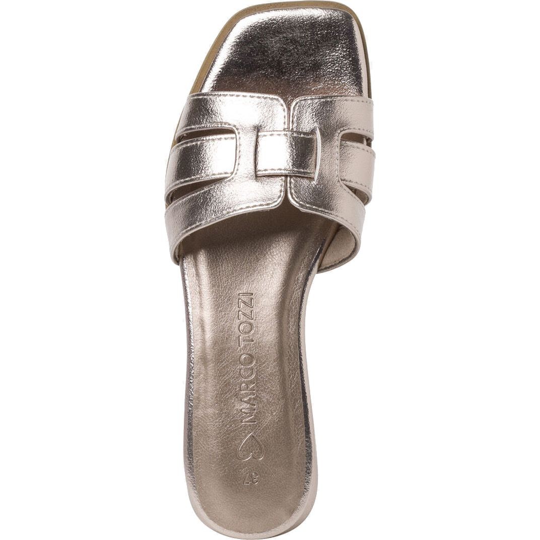 MARCO TOZZI Šlepetės moterims, Sidabrinė, SLIPPERS 4