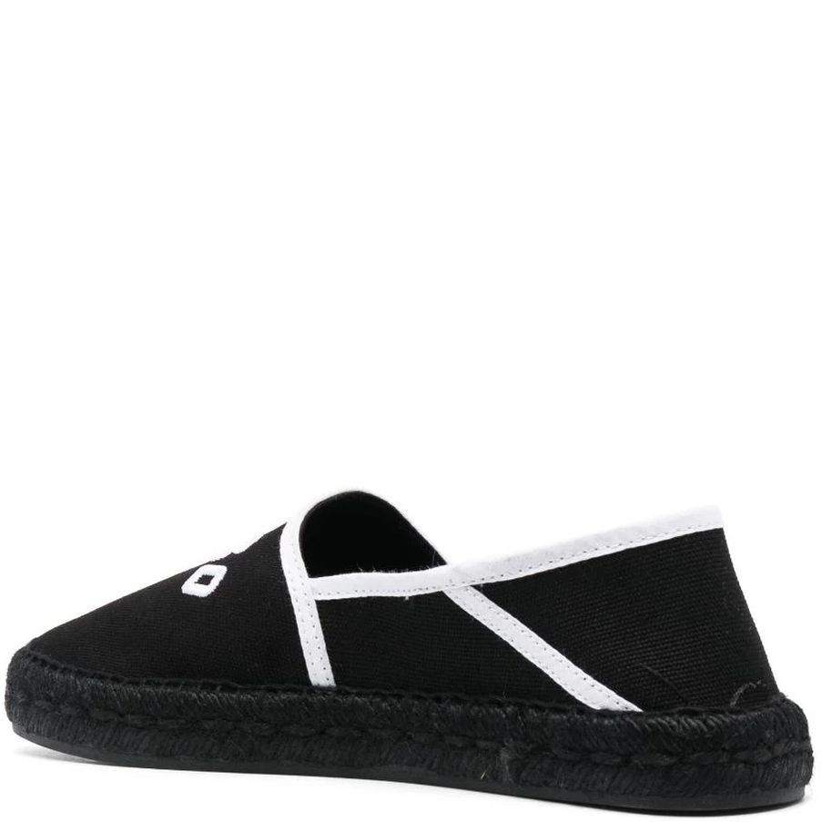 KENZO Espadrilės moterims, Juoda, Kenzo espadrille slip-on 3
