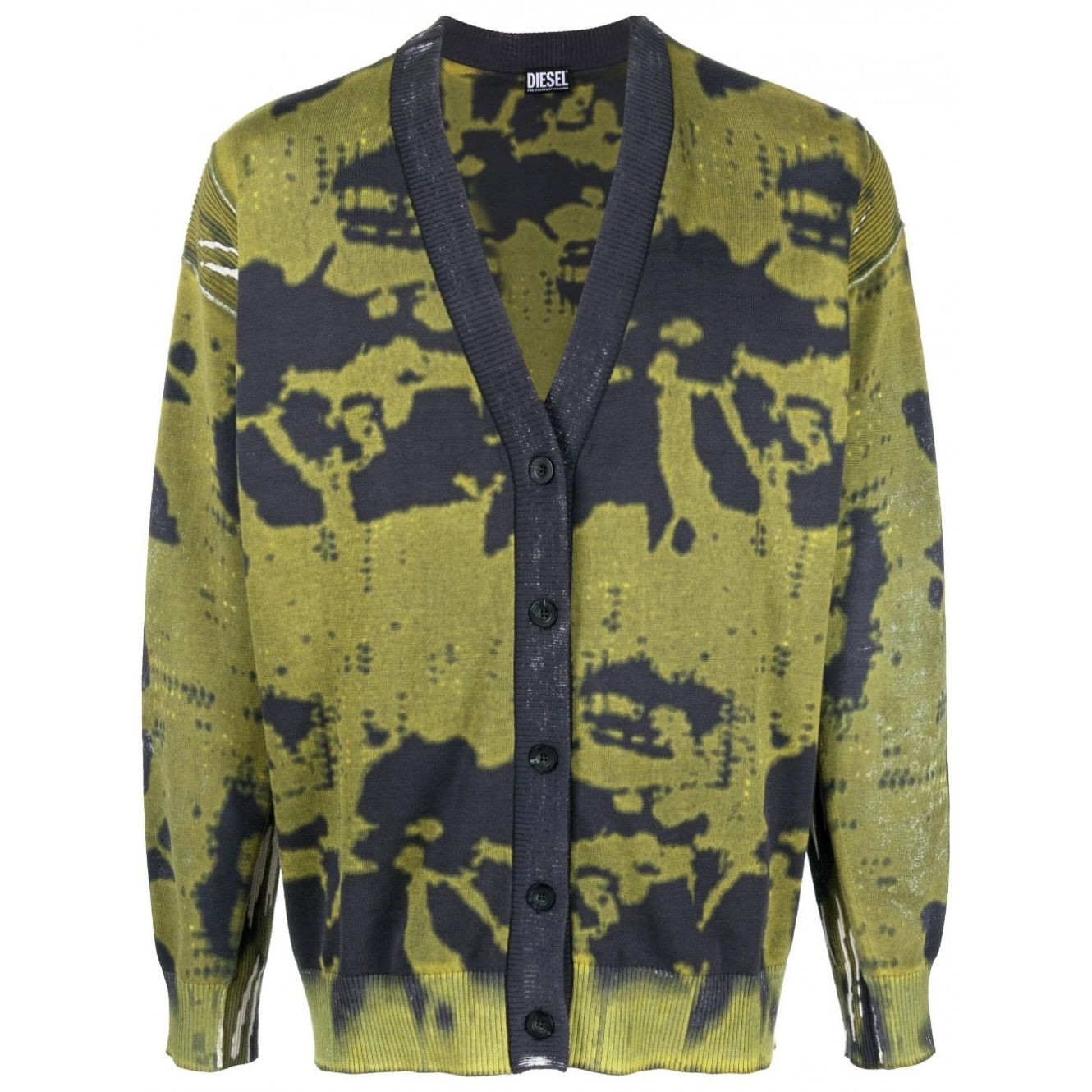 DIESEL Kardiganas, Juoda, K-laran-cardigan