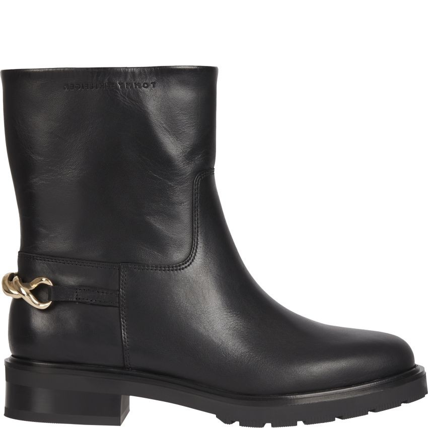 TOMMY HILFIGER Aulinukai moterims, Juoda, TWIST ANKLE BOOT 2