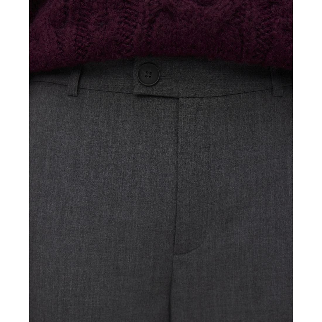 VERO MODA Formalios kelnės moterims, Gray, Texas straight pant 3