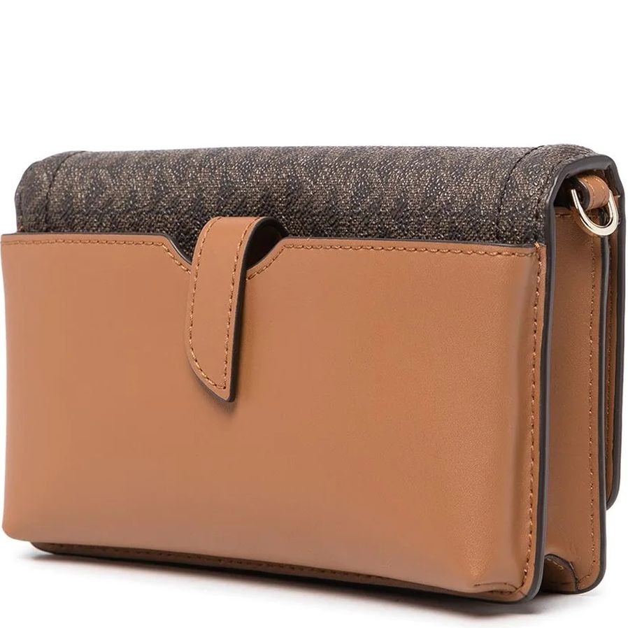 MICHAEL KORS Rankinė per petį moterims, Ruda, SM phone crossbody 2