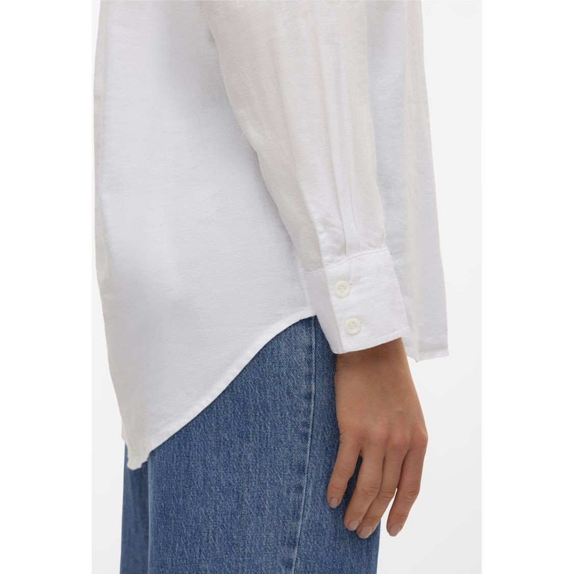 VERO MODA Marškiniai moterims, Balta, Vmlinn shirts 6