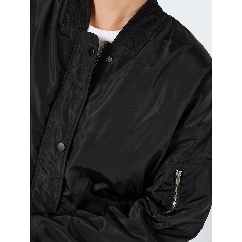 NOISY MAY Bomberis moterims, Juoda, NMCANDY L/S OVERSIZE 6