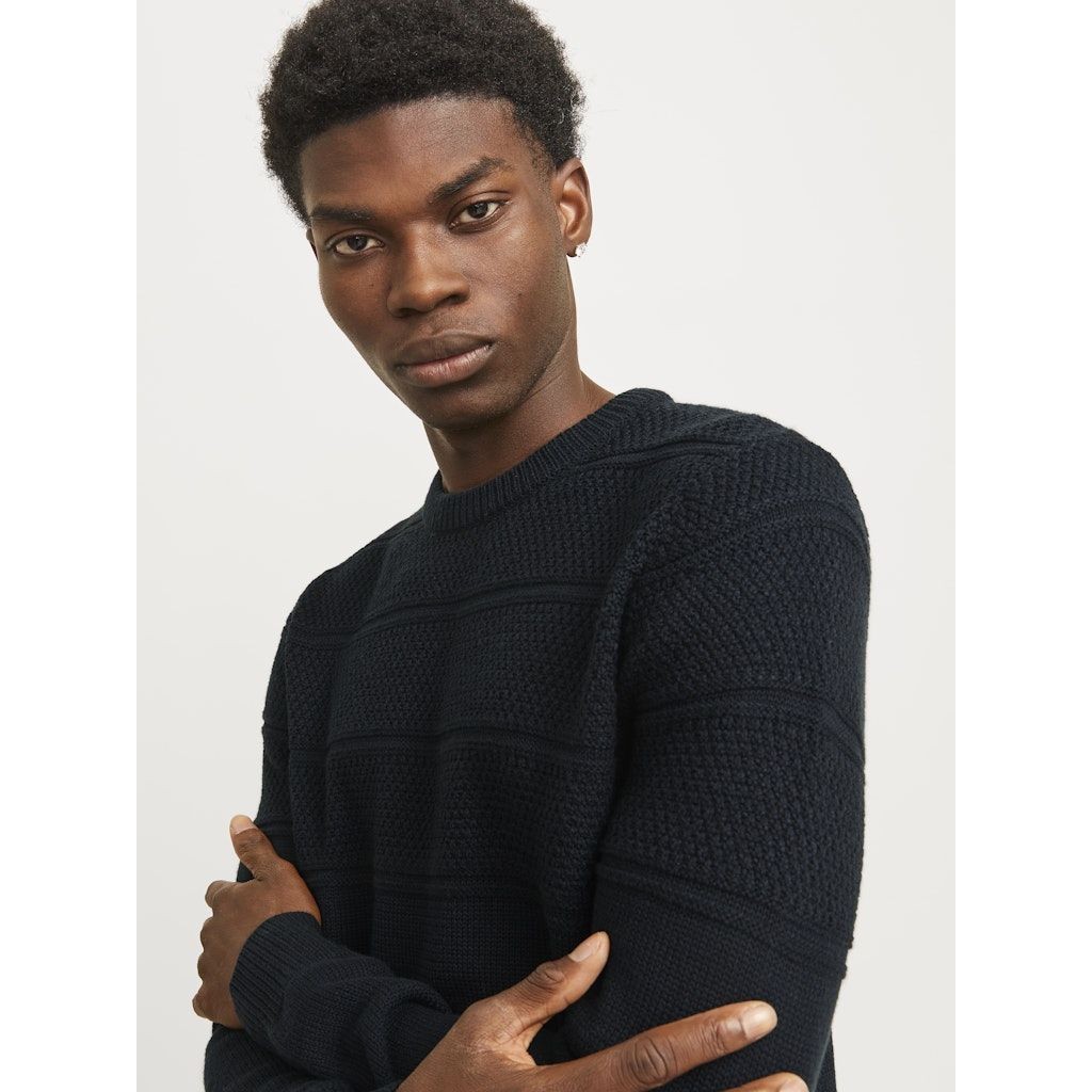 JACK & JONES Megztinis vyrams, Mėlyna, Jerry knit 6
