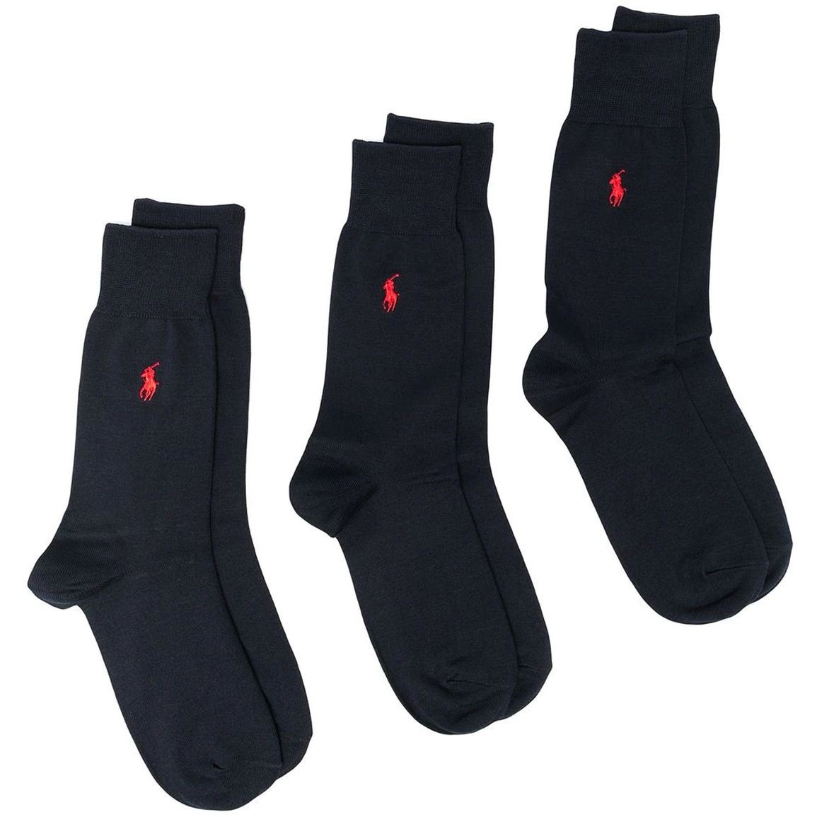 POLO RALPH LAUREN UW Kojinės vyrams, Mėlyna, 3 pack socks 1