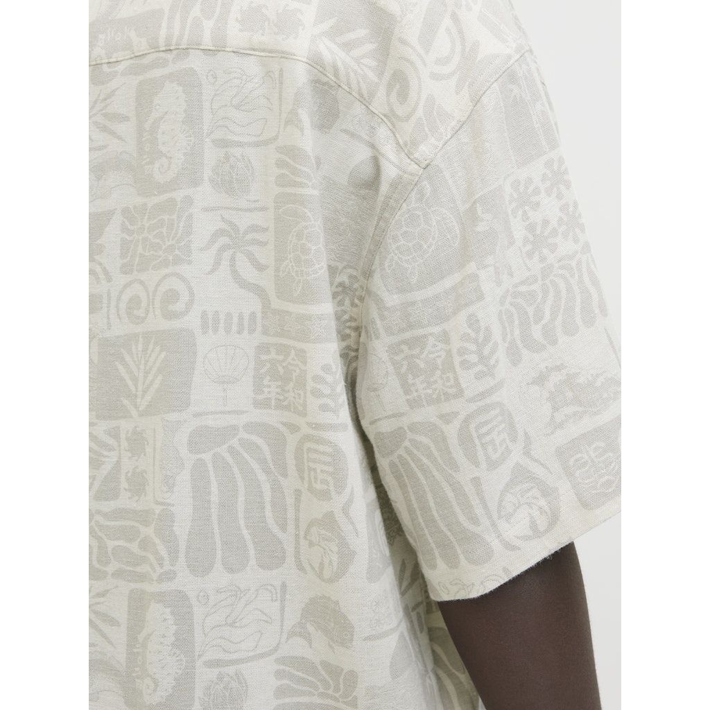 JACK & JONES Marškiniai trump. rankovėmis vyrams, Marga, Wayne resort shirt 2