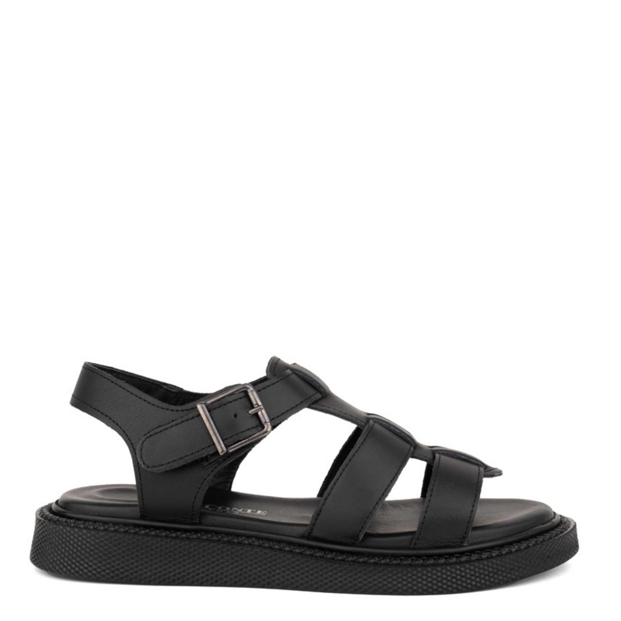 LA CONTE Basutės moterims, Juoda, Sandals 2