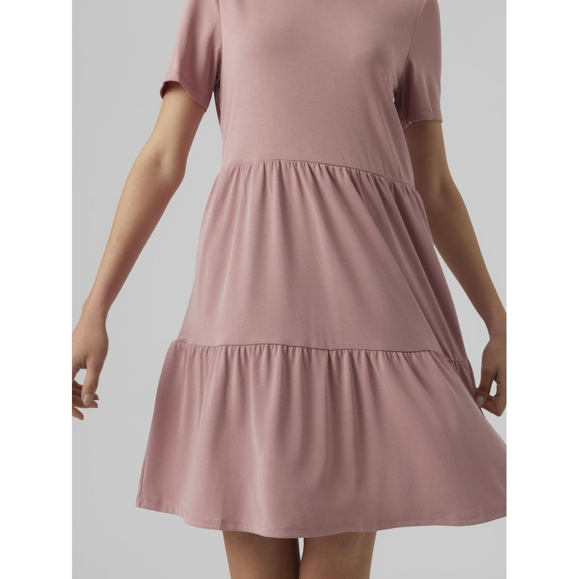 VERO MODA Mini suknelė moterims, Rožinė, Vmfilli mini dress 5